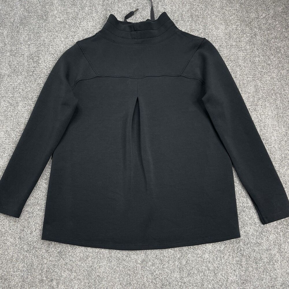 Spanx Air Essentials Got Ya Covered Pullover Sweatshirt Womens Size Small Black - Picture 5 of 9
